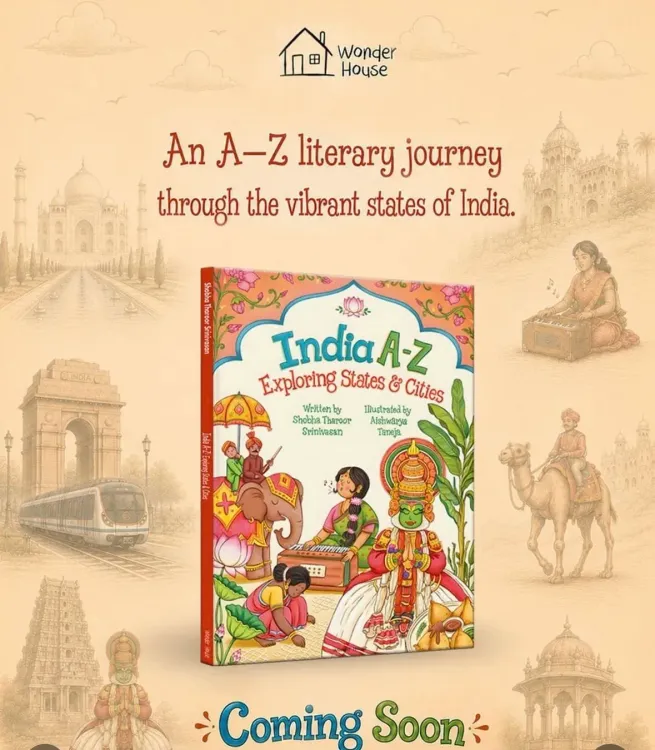 Tharoor backs Shobha Tharoor's children's book on India