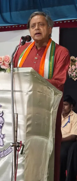 Tharoor Inaugurates Merit Awards Day at St. Joseph's HSS
