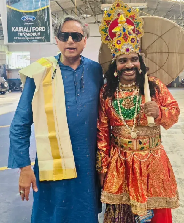 Tharoor joins Kairali Ford's Onam celebrations in Thiruvananthapuram