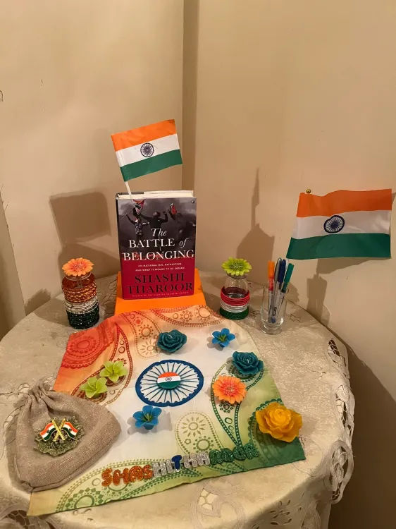 Tharoor Marks Independence Day With Books on Indian Identity