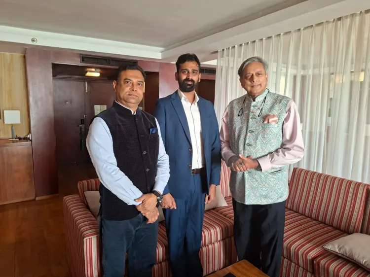 Tharoor Meets Sri Lanka's Jeevan Thondaman, Hails Young Leaders