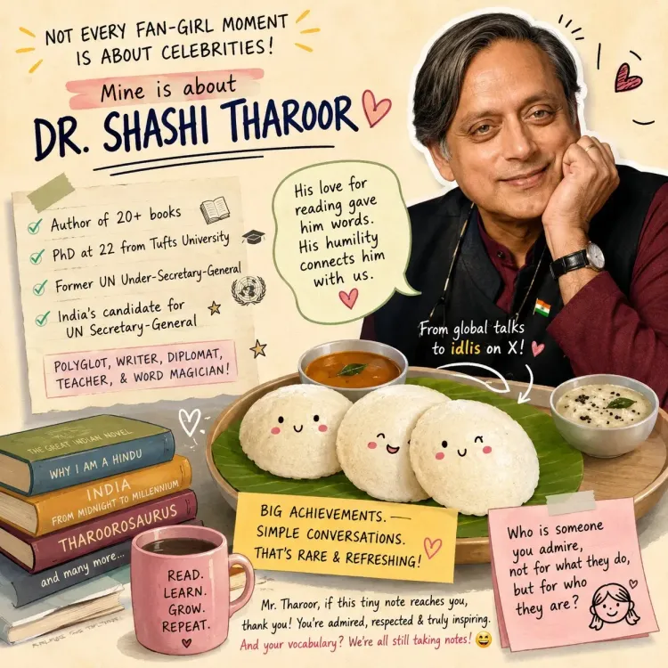 Tharoor on Authenticity: 'What You See Is What You Get'