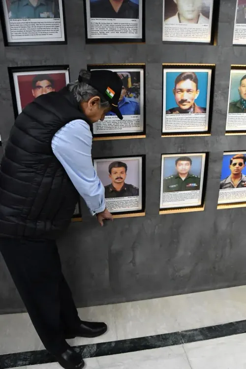 Tharoor Pays Tribute to Capt Jerry PremRaj from Thiruvananthapuram