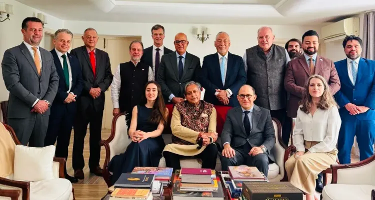 Tharoor quizzed by Ambassadors on global order, UN chief race
