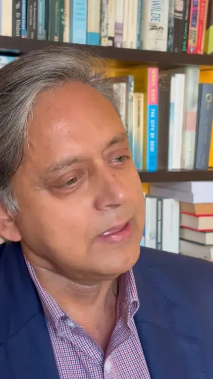 Tharoor targets BJP with 'CockroachJantaParty' jibe on X