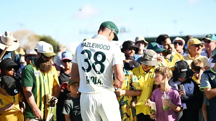 Hazlewood eyes ODI run to stay sharp for South Africa Tests