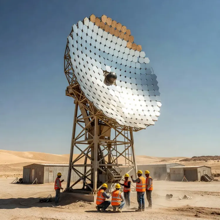 Xidian University team tests hardware for space solar power beamed to Earth