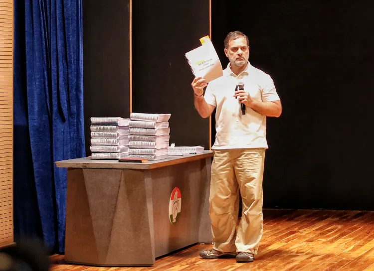 Are Rahul Gandhi and Congress Maligning the ECI?