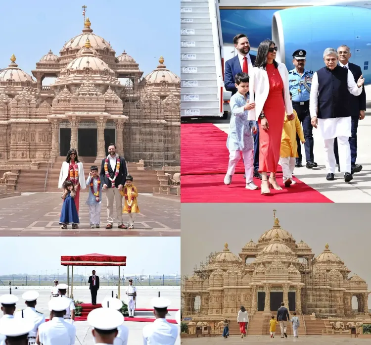 Netizens Praise JD Vance's Kids in Traditional Indian Wear