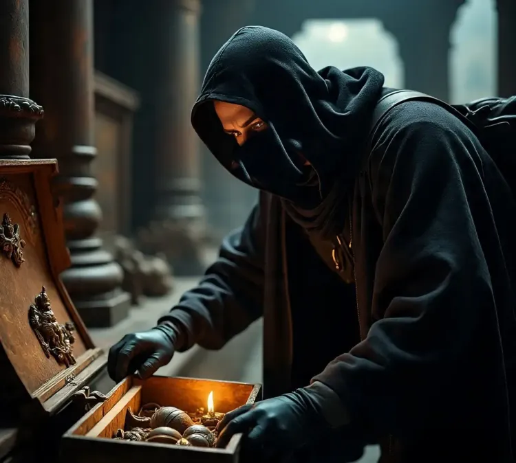 How Did Thieves Target Ashtadhatu Idols from a Temple in Bihar's Saran?