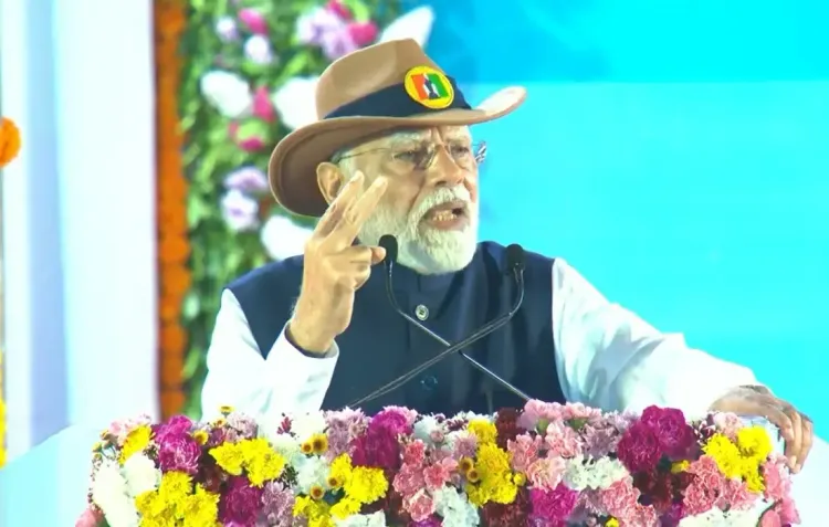 PM Modi targets Congress on poverty: 'Garibi Hatao sloganeers got richer'
