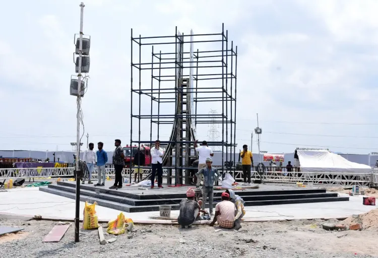 Why Are Thousands Flocking to Amaravati for the Capital Works Re-launch?