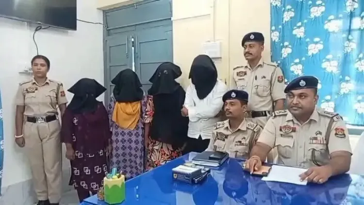 Three Bangladeshi women, Indian trafficker held near Agartala airport
