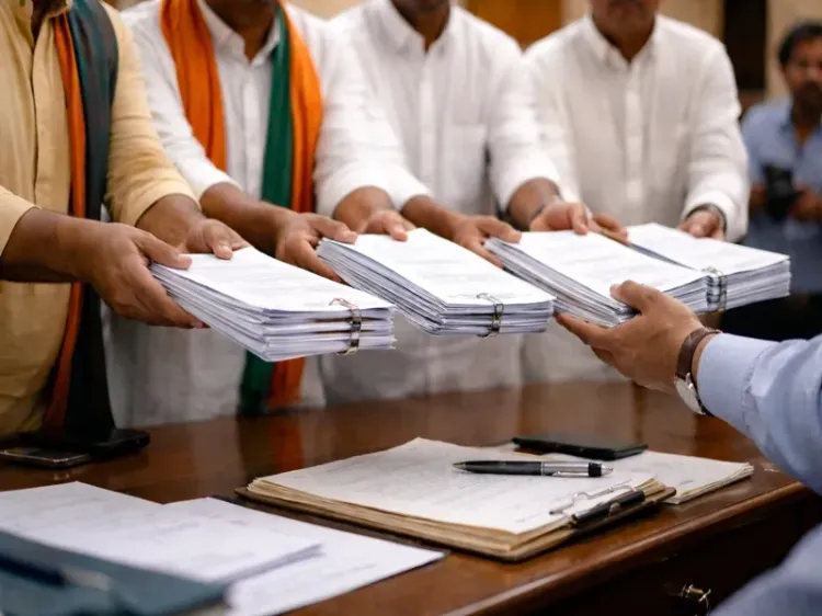 Competitive Race for Haryana's Rajya Sabha Seats: Three Candidates Nominate