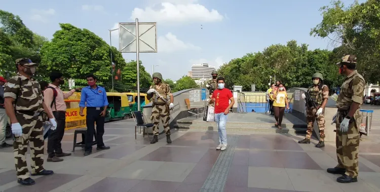 Delhi Metro gates shut at 5 stations ahead of CJP 'Chalo Sansad' march on July 20