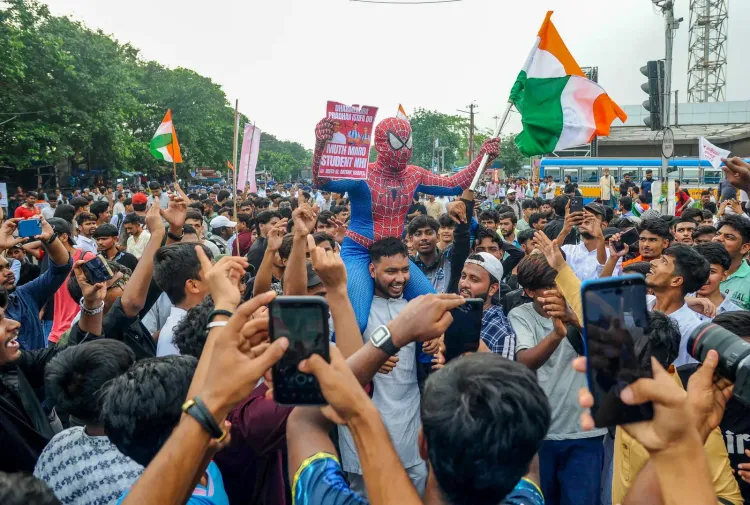 NEET protest violence: 14 arrested in Kolkata as police identify 70 suspects