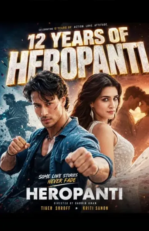 Tiger Shroff marks 12 years in Bollywood by revisiting Heropanti debut promo