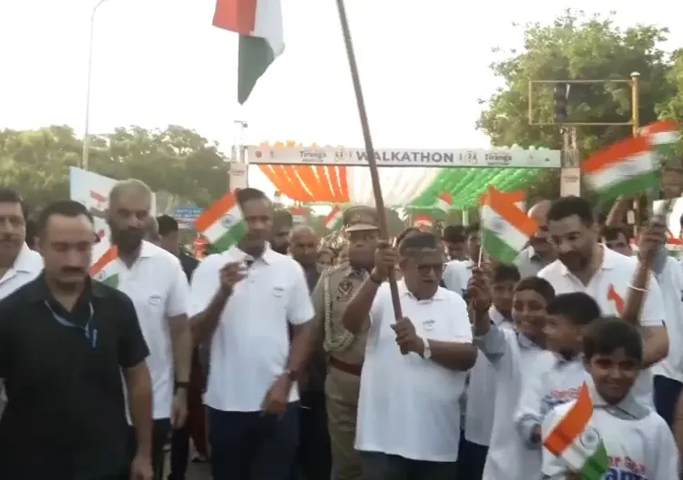 चंडीगढ़ 'हर घर तिरंगा' वॉकथॉन: राज्यपाल कटारिया बोले — 'तिरंगे का गौरव देश का गौरव'