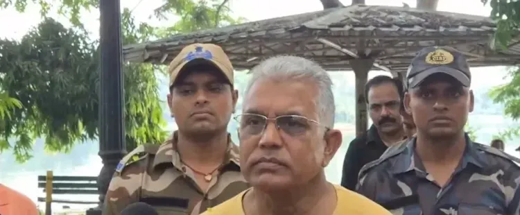 सब्यसाची के घर 3.5 किलो सोना मिलने पर दिलीप घोष का वार: 'टीएमसी नेताओं को कानून का सामना करना पड़ेगा'