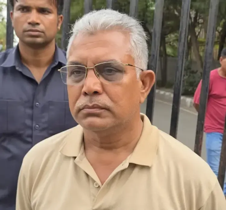 दिलीप घोष का बड़ा आरोप: टीएमसी नेता और कार्यकर्ता बिगाड़ रहे पश्चिम बंगाल का माहौल