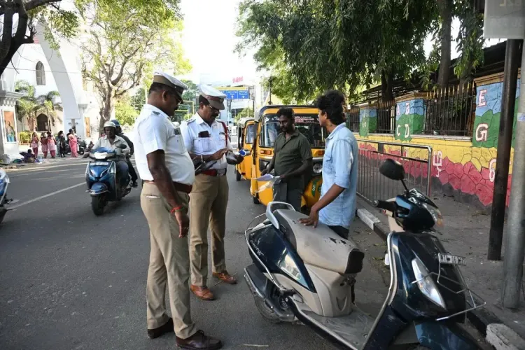 Chennai Traffic Police seize 2,000 two-wheelers in 3-day stunt crackdown