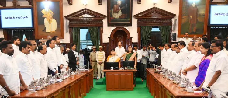 TN Assembly pays tribute to Nallakannu, Bharathiraja and others