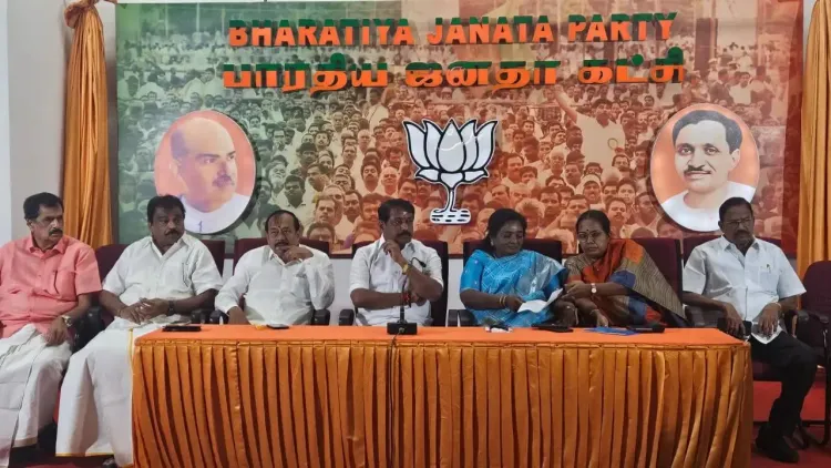 How Are TN BJP Leaders Strategizing in Chennai?