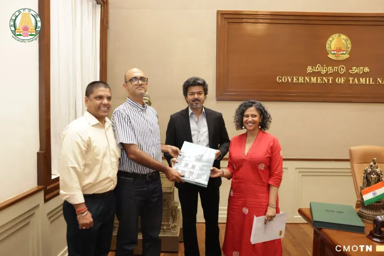 TN CM Joseph Vijay meets Hindustan Times editors at Secretariat