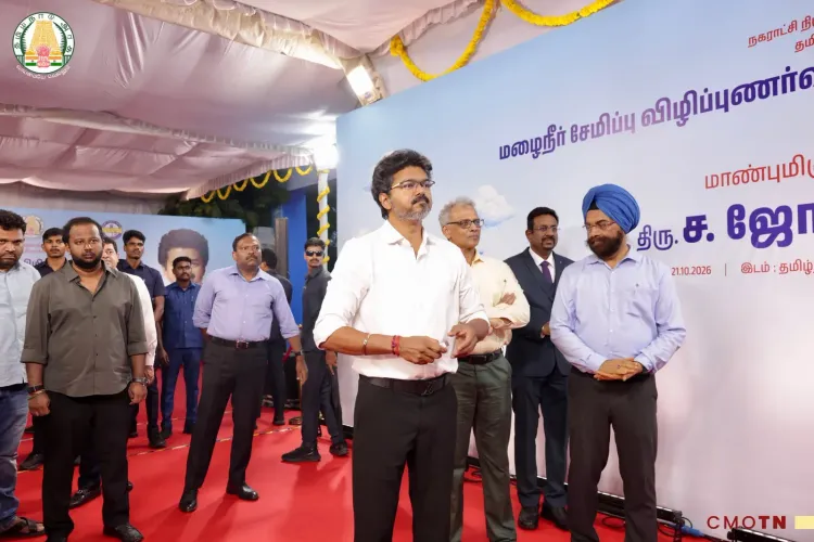 TN CM Vijay launches 'Thuli' rainwater harvesting awareness drive