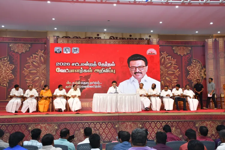 M.K. Stalin to Kick Off DMK’s Assembly Election Campaign in Tiruvarur on March 31