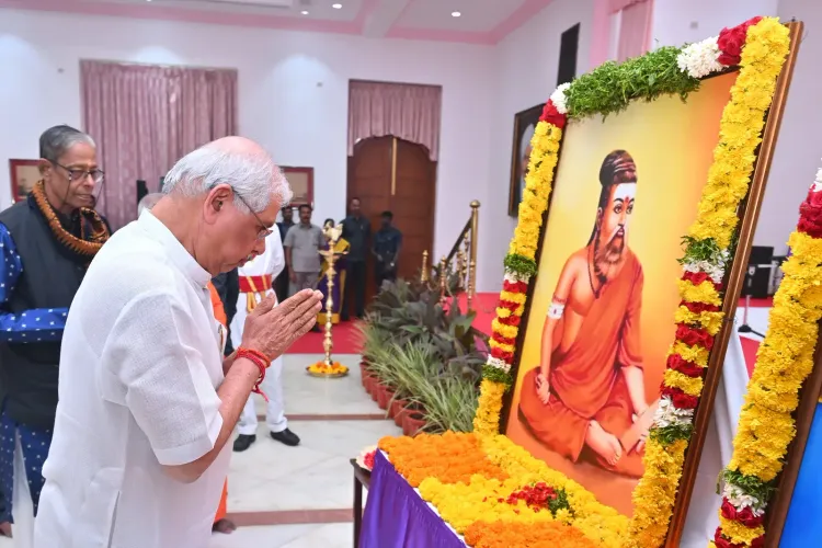 TN Minister Arunraj slams saffron Thiruvalluvar portrait at Governor's Chennai event