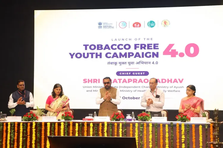 Tobacco-Free Youth Campaign 4.0 launched: 60-day drive targets colleges nationwide