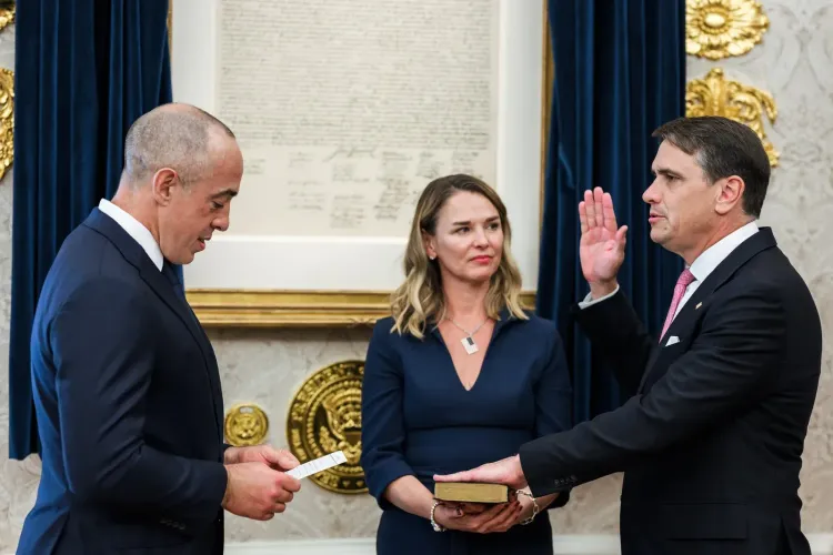 Todd Blanche Sworn In as US Attorney General in Oval Office