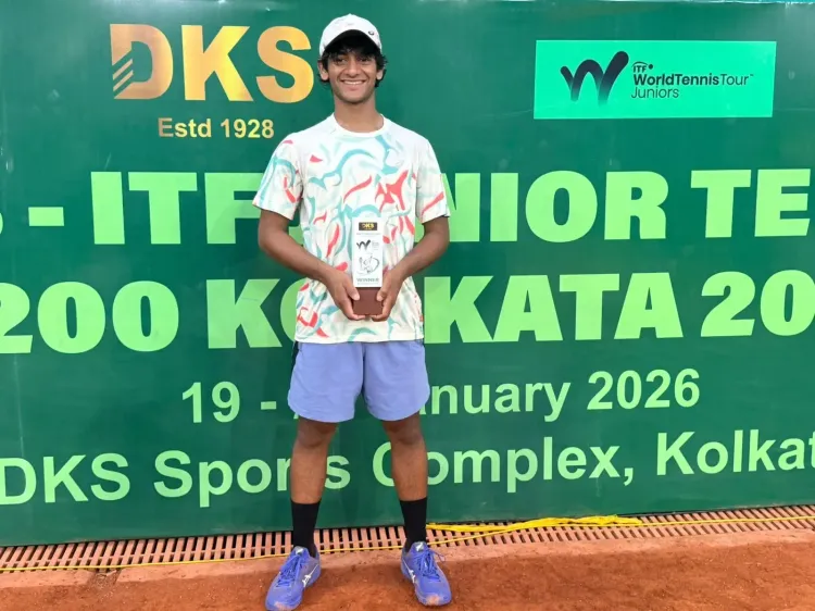 How Did Aradhya Kshitij Overcome Adversity to Win the ITF J200 Kolkata?