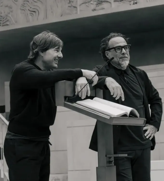 Did Tom Cruise Just Share His First Photo from Inarritu's Film?