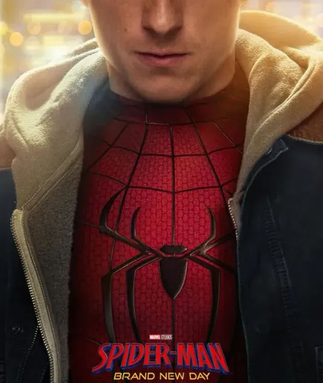 Tom Holland suits up as Spider-Man in Brand New Day first look