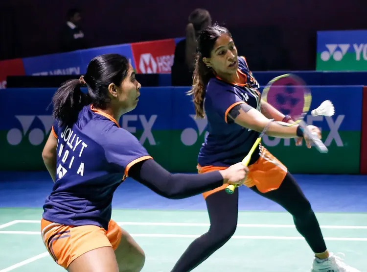 Treesa-Gayatri reach US Open 2026 R2; Rounak Chouhan enters main draw
