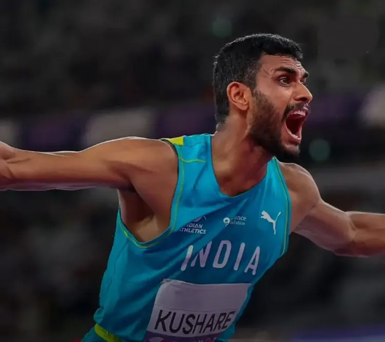 Abdulla Aboobacker Claims Gold at 5th Indian Open Jumps