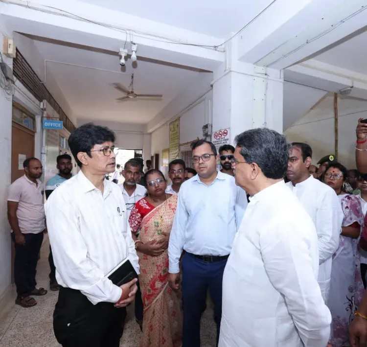 Tripura CM Manik Saha visits govt schools, pushes model institution drive