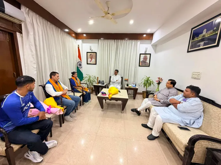 Asmita Dey: Tripura CM honours India's first judo gold medallist