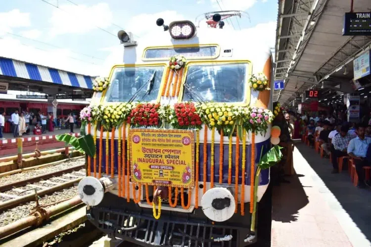 Northeast's first MEMU electric train launched, linking Tripura to Assam