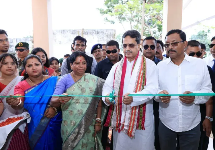 Tripura CM Manik Saha inaugurates 15 projects in Dhalai district