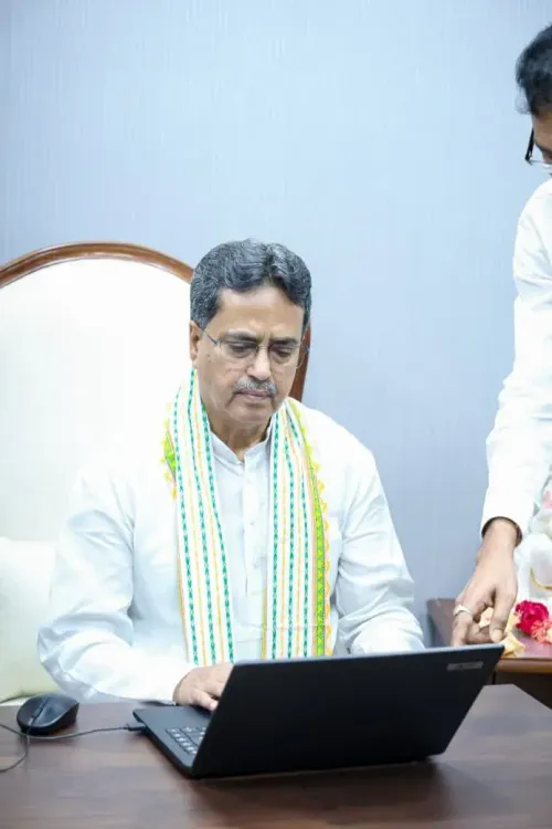 Tripura CM Manik Saha Completes Census 2027 Self-Enumeration