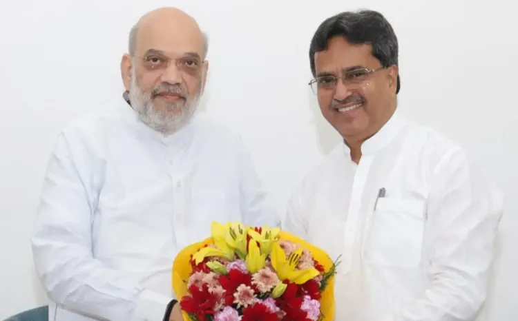 What Key Issues Did Tripura CM Discuss with HM Amit Shah?