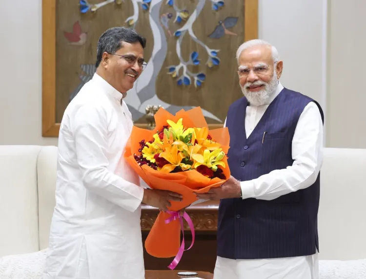 Tripura CM Manik Saha meets PM Modi, discusses state development and Bengal poll win