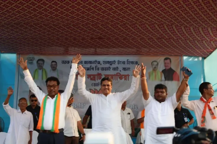 Tripura's Manik Saha Slams Tipra Motha Party for Deceptive Politics, Pledges Genuine Tribal Development