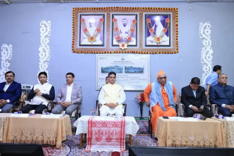 Is the Tripura government committed to the last-mile delivery of welfare schemes?