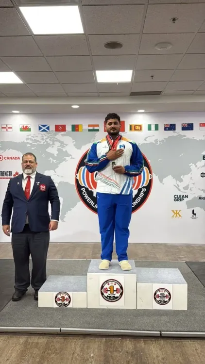 Rajasthan's Mahesh Kumar Beniwal wins Commonwealth gold in Junior 120kg powerlifting, Canada