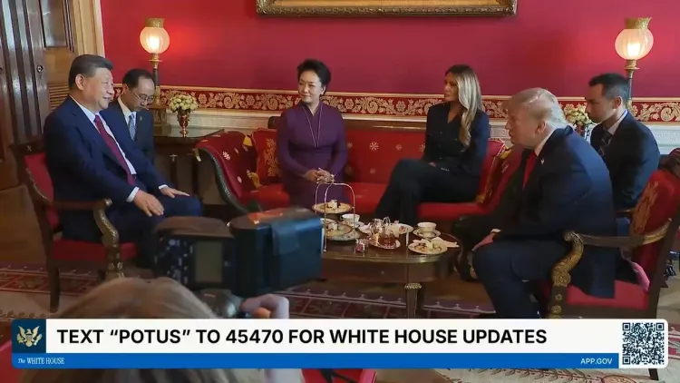 Trump Accepts Xi's China Invite Over Tea With First Ladies