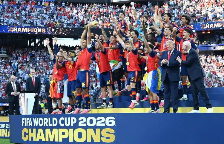 Trump and Infantino booed at FIFA World Cup final trophy ceremony in New York